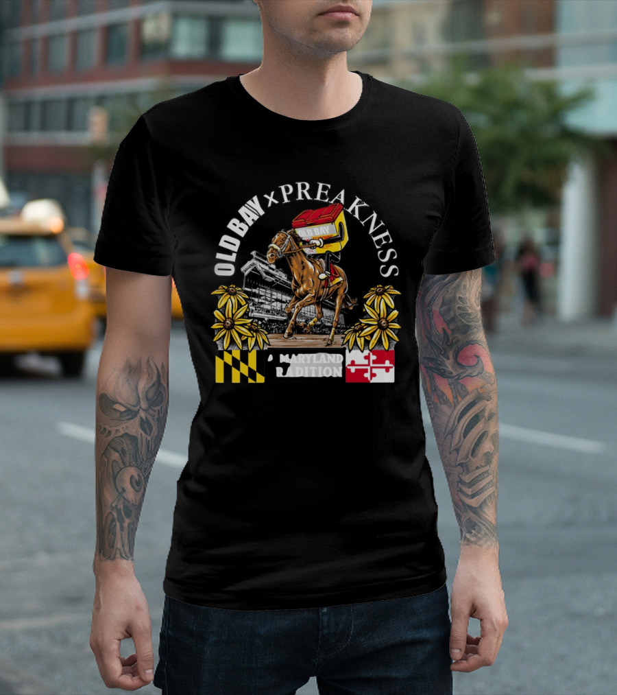 Old Bay X Preakness A Maryland Tradition T-Shirt