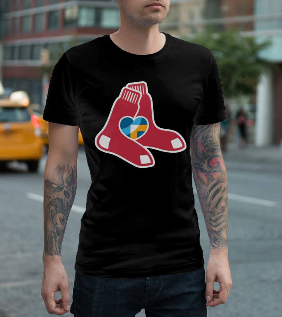 Red Sox Foundation Heart T-Shirt