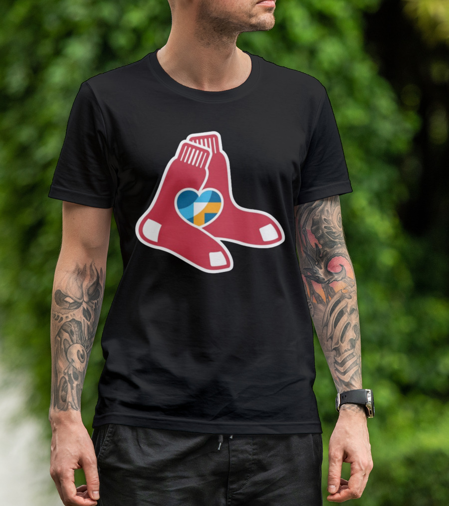 Red Sox Foundation Heart T-Shirt