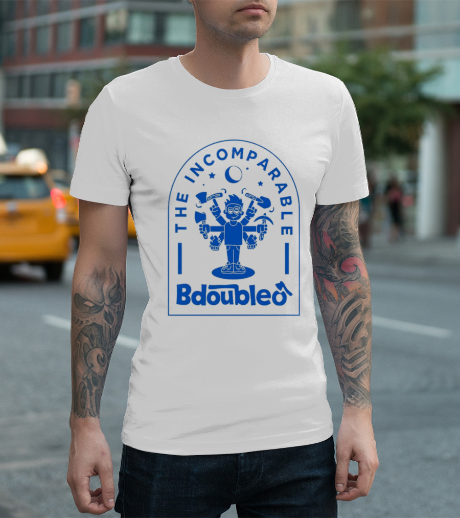 The Incomparable Bdoubleo Moon Stars Gaming T-Shirt