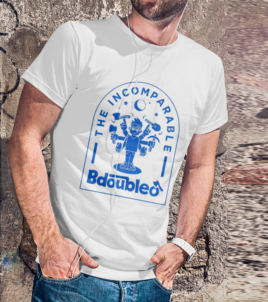 The Incomparable Bdoubleo Moon Stars Gaming T-Shirt