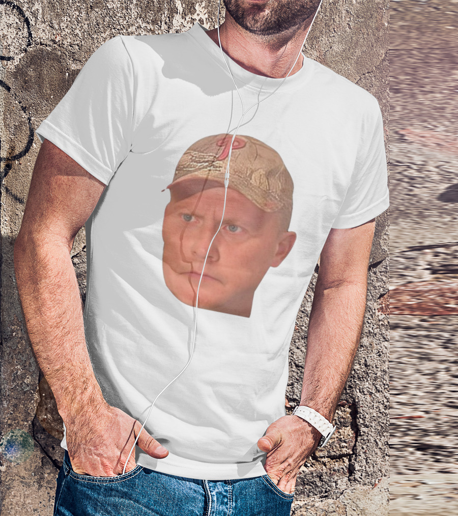 Jordie Jordan Wearing Phillies Cap Jeff Ridgway Psycho Dad Face T-Shirt