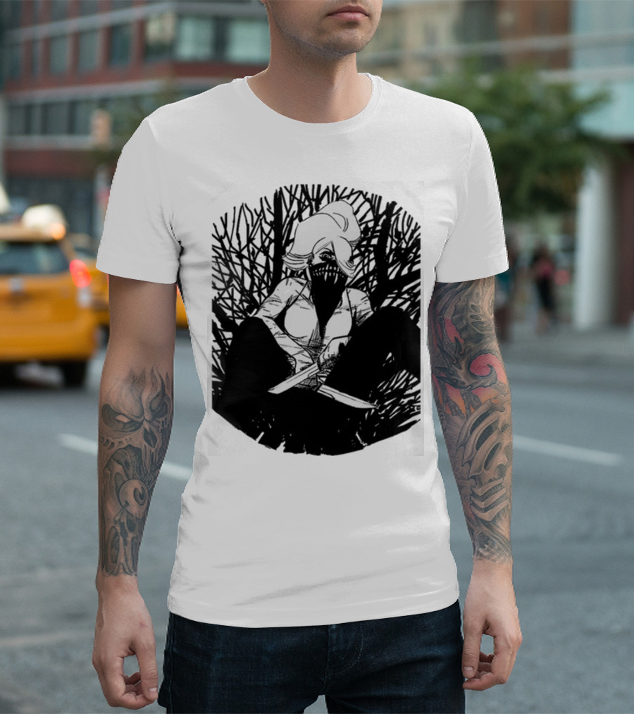 Something Is Killing The Woods Warrior T-Shirt