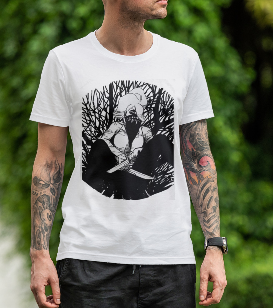 Something Is Killing The Woods Warrior T-Shirt