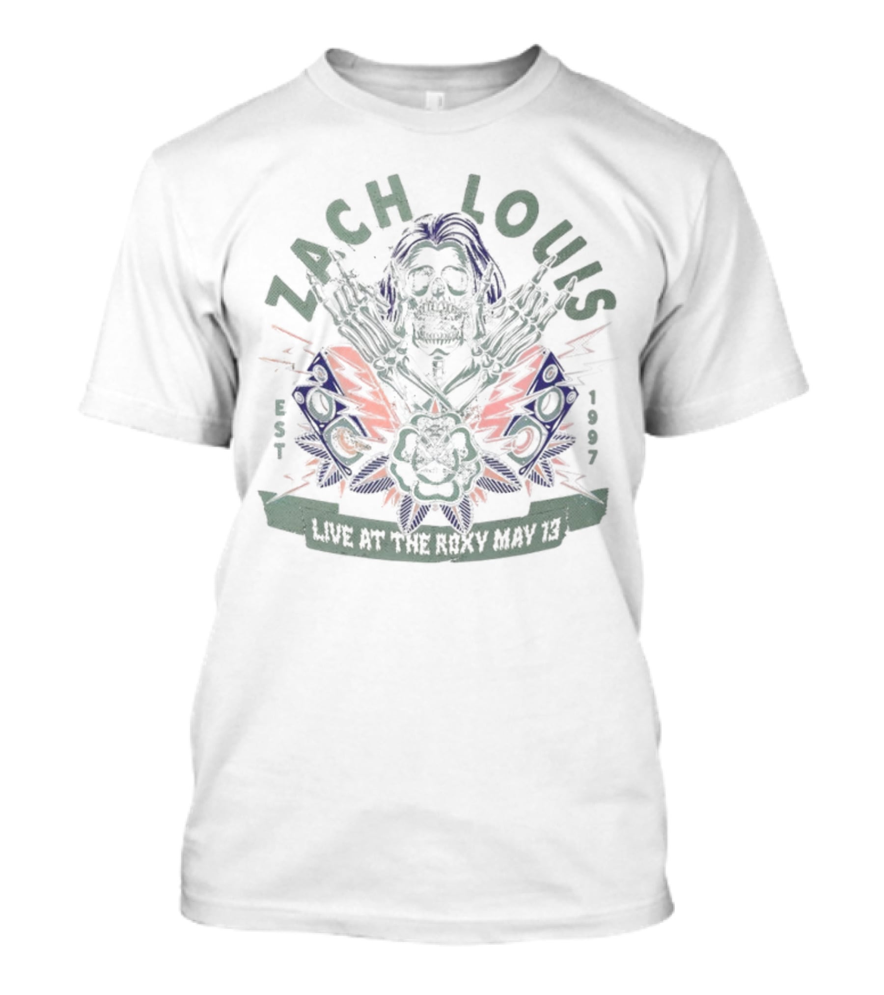 Zach Louis Est 1997 Live At The Roxy May 16 T-Shirt