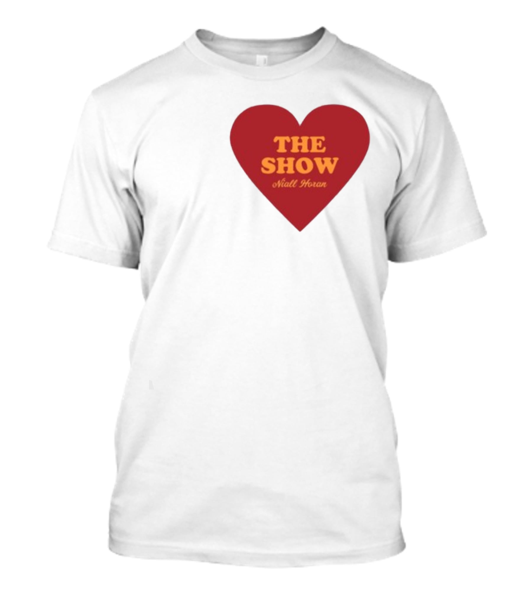 The Show Heart Niall Horan Hello Lovers Collaboration T-Shirt