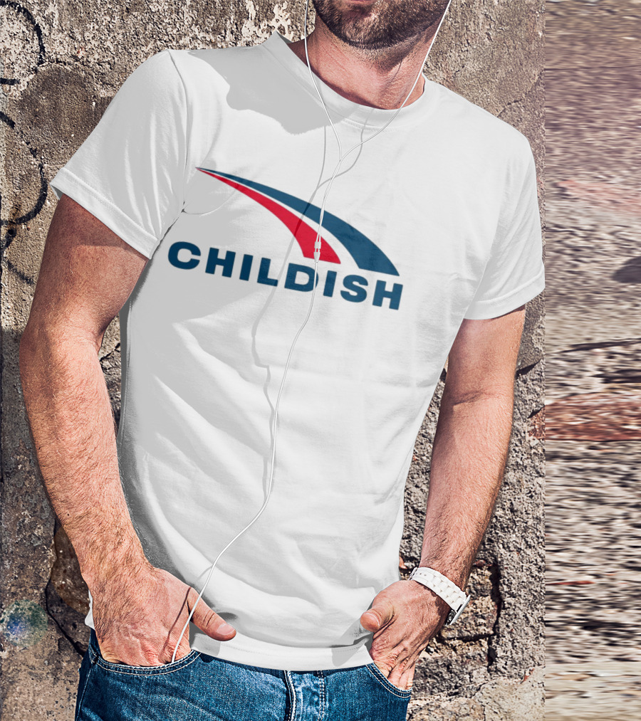 Childish Turbo Red Blue Twist T-Shirt