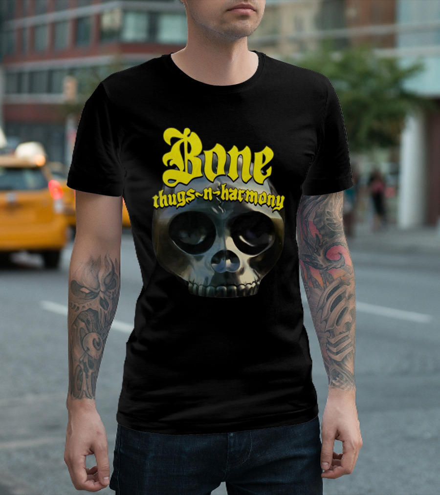 Bone Thugs-N-Harmony Skull Logo Thuggish Ruggish T-Shirt
