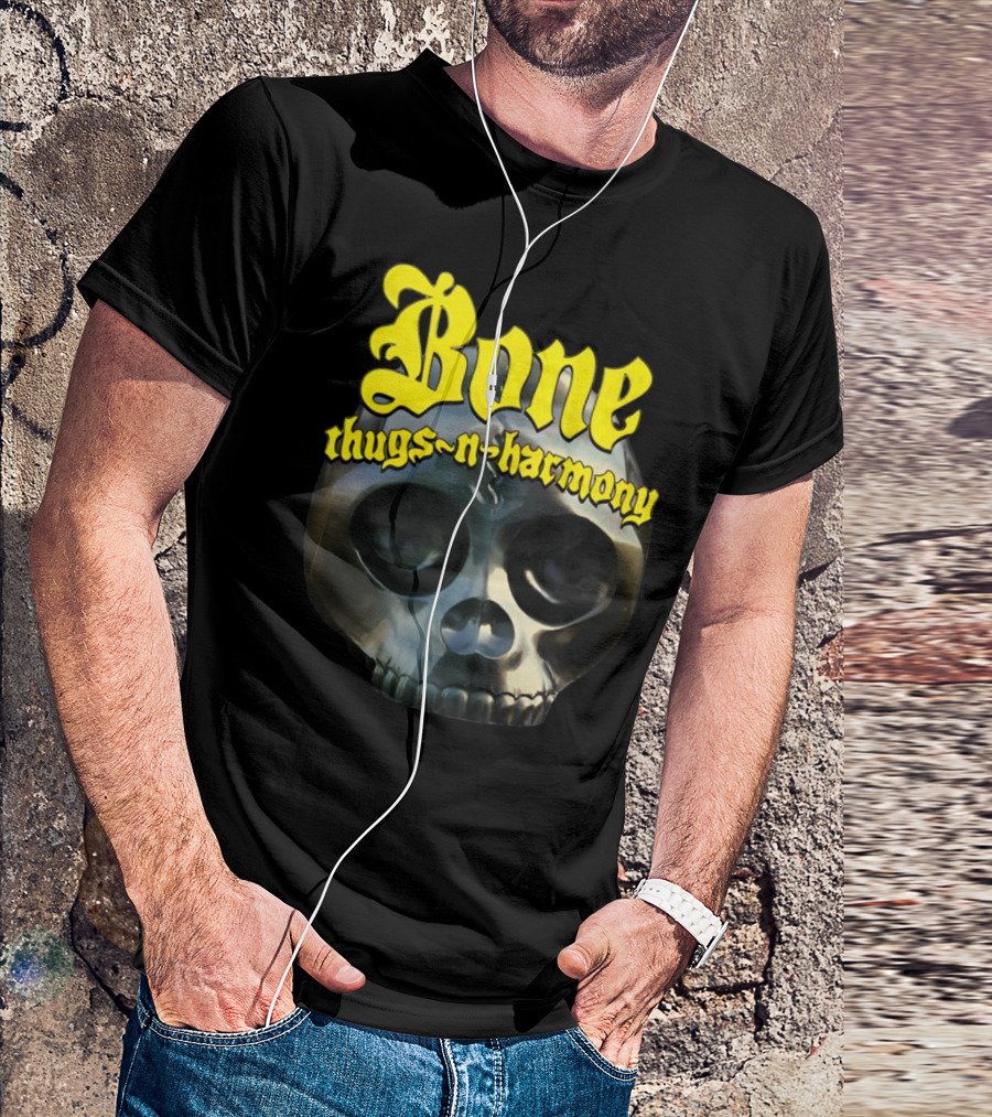 Bone Thugs-N-Harmony Skull Logo Thuggish Ruggish T-Shirt