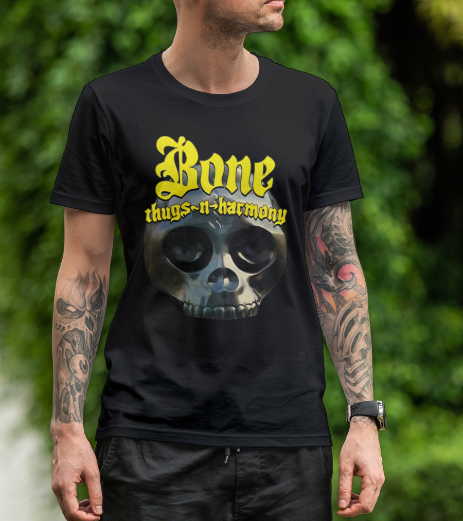 Bone Thugs-N-Harmony Skull Logo Thuggish Ruggish T-Shirt