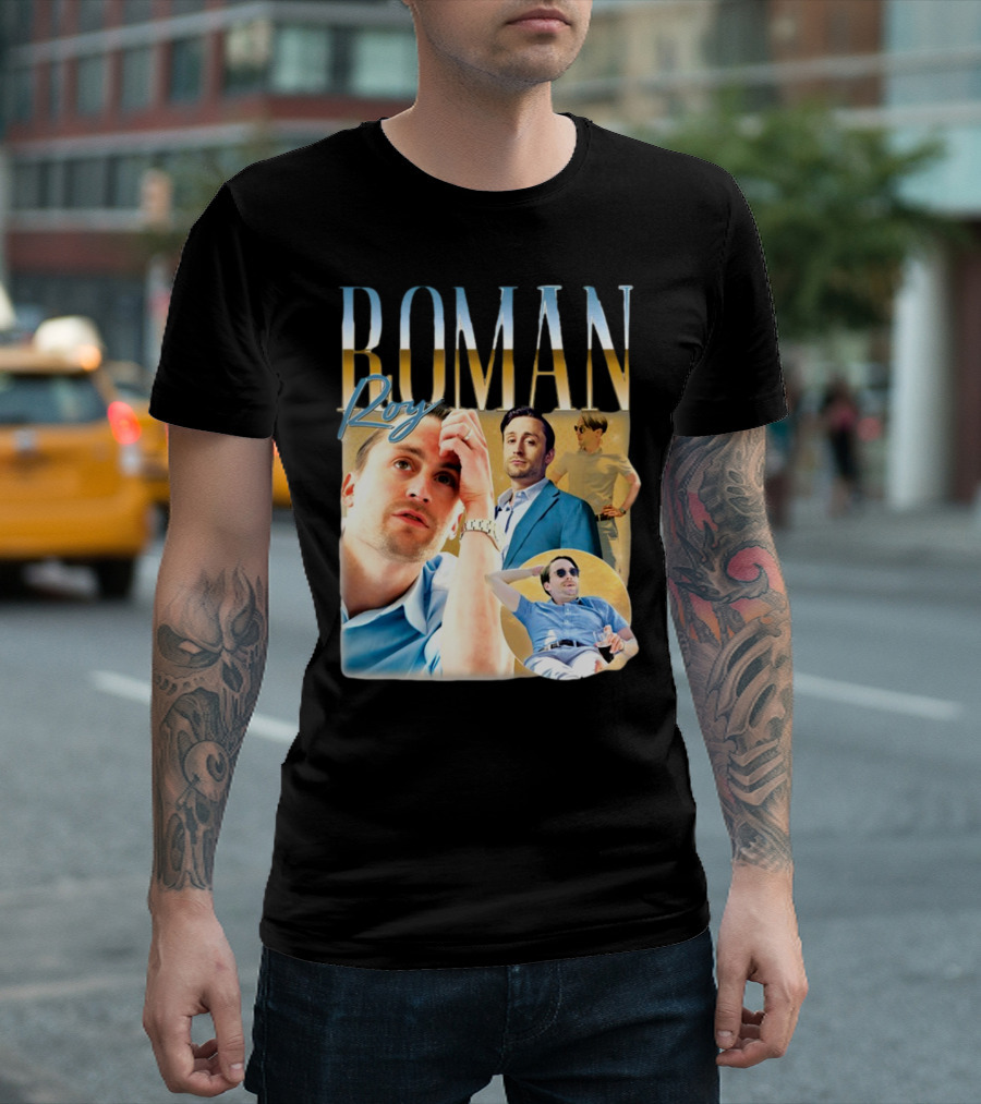 Roman Roy Succession TV Show Character T-Shirt