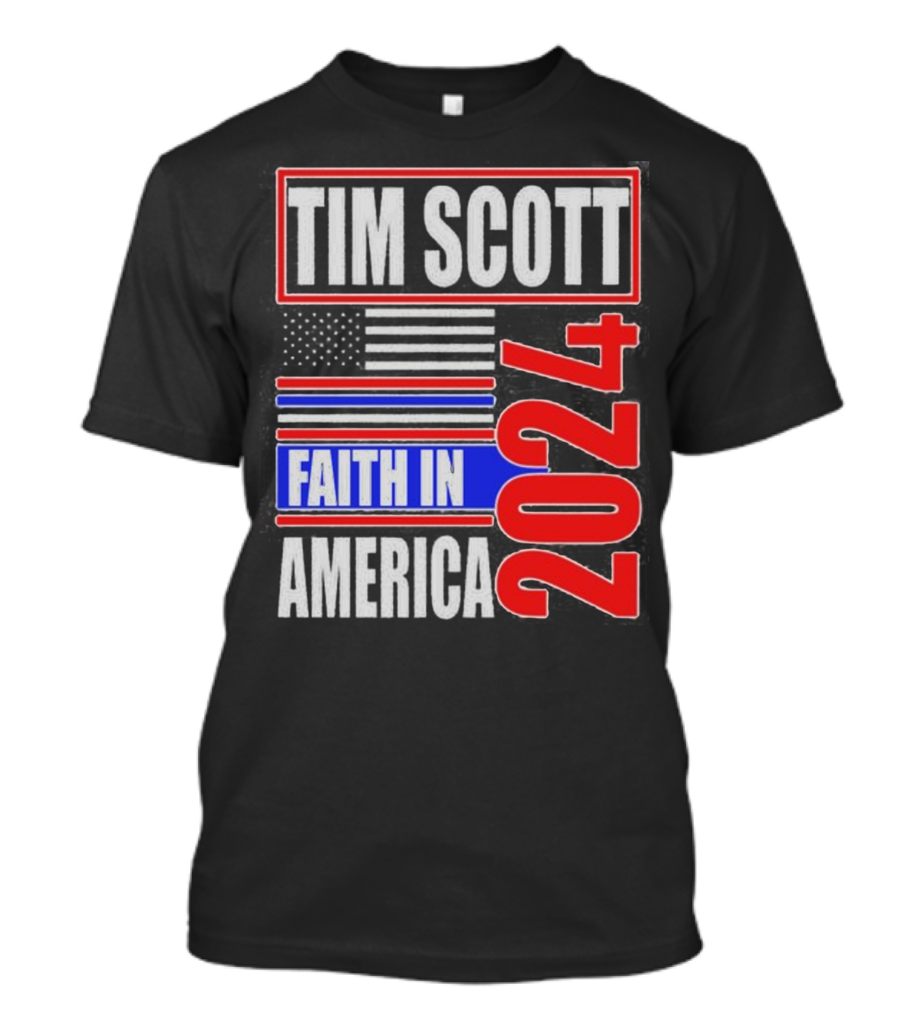 Tim Scott Faith In America 2024 T-Shirt