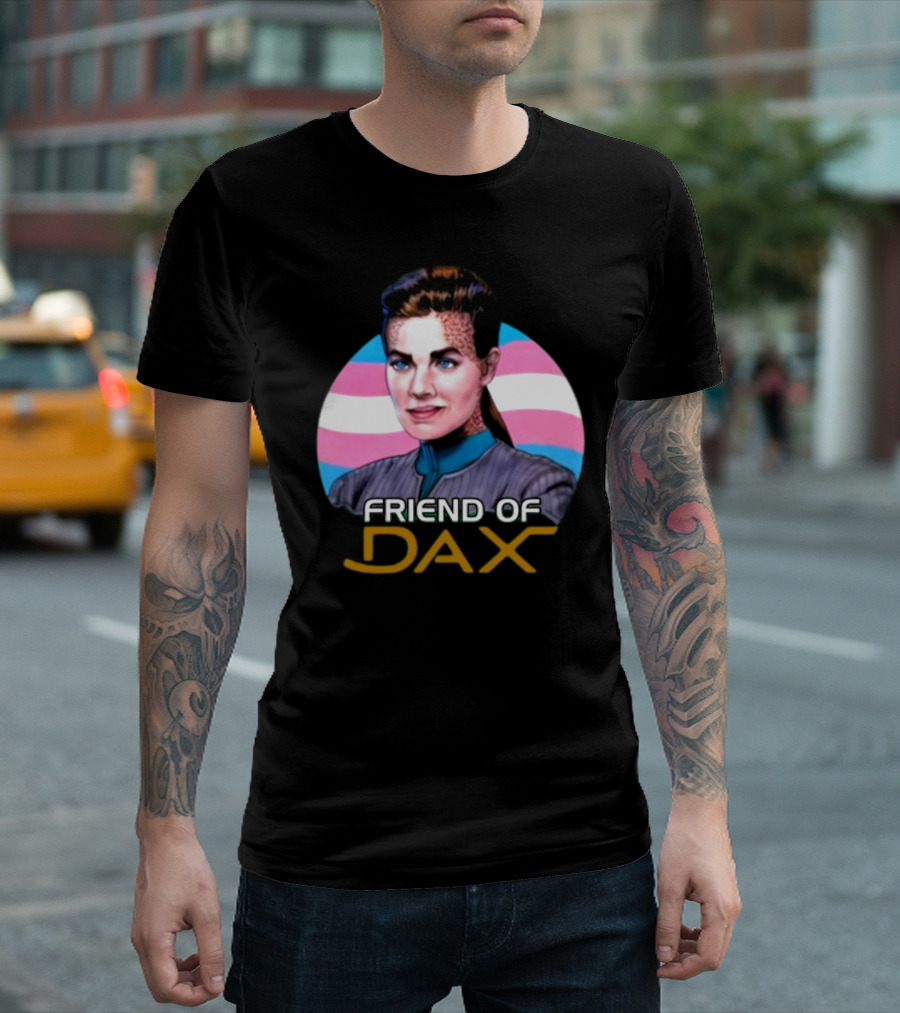 MCM Comic Con Friend of Dax Star Trek Character T-Shirt
