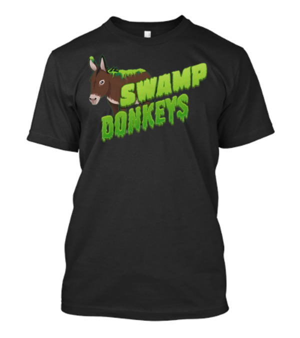 Jomboymedia Swamp Donkeys Blitzball 3 Dripping Green Donkey T-Shirt