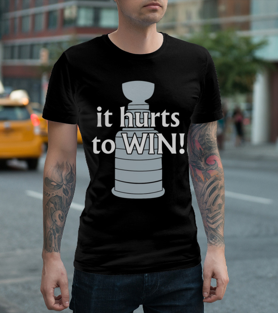 Vegas Golden Knights It Hurts to Win Stanley Cup T-Shirt