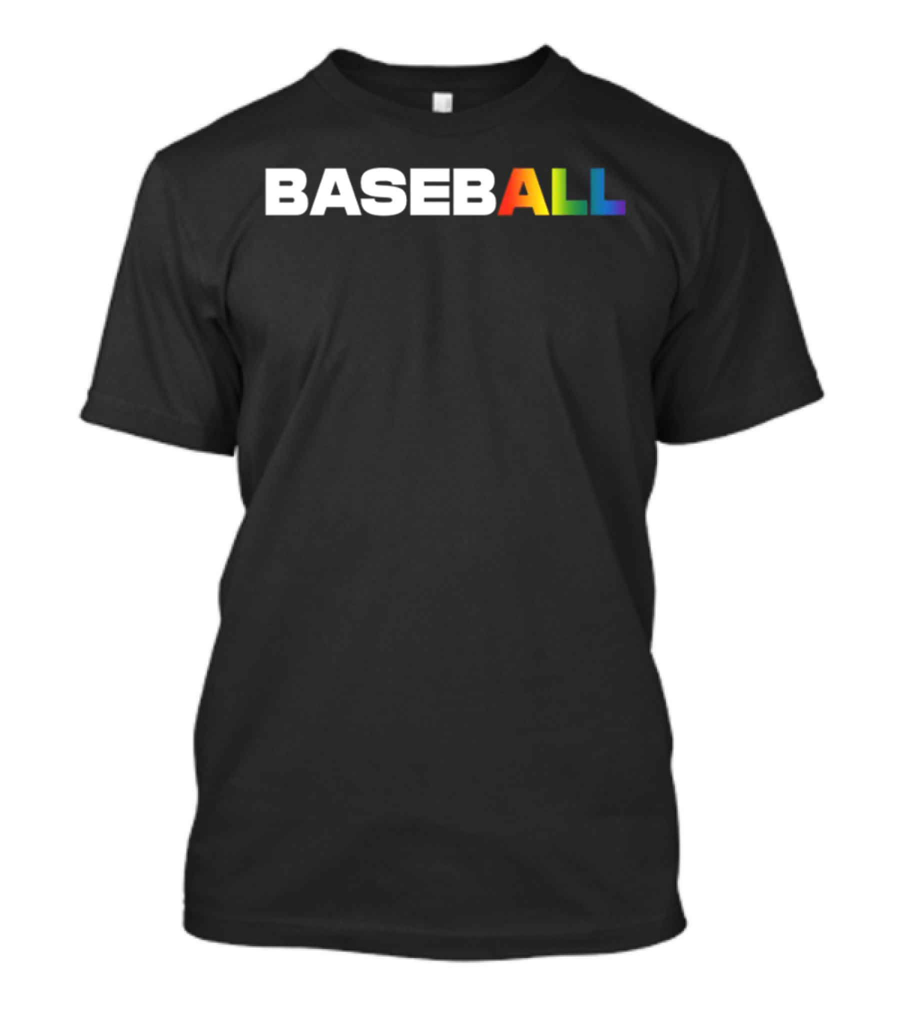 BASEBALL ALL Rainbow Pride T-Shirt