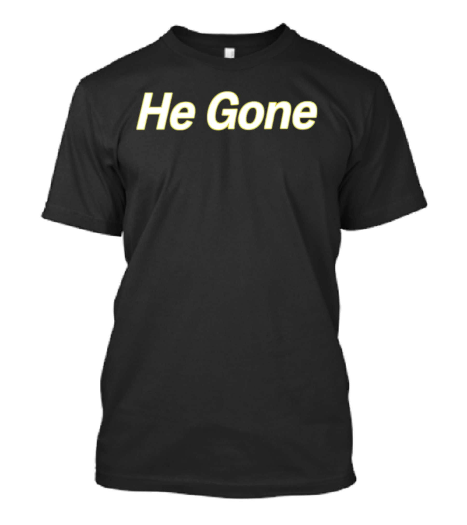 He Gone Couch Racer Vintage Humor Phrase T-Shirt