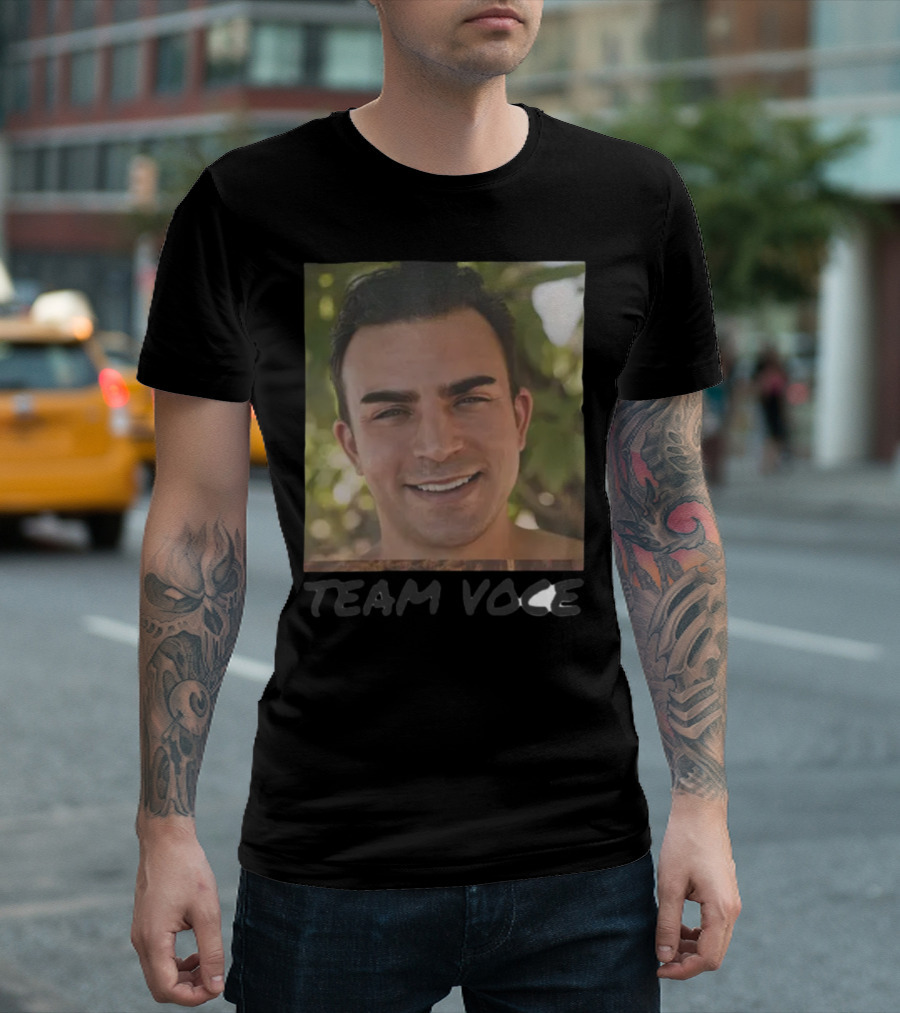Team David Voce Survivor Inspired Fandom T-Shirt