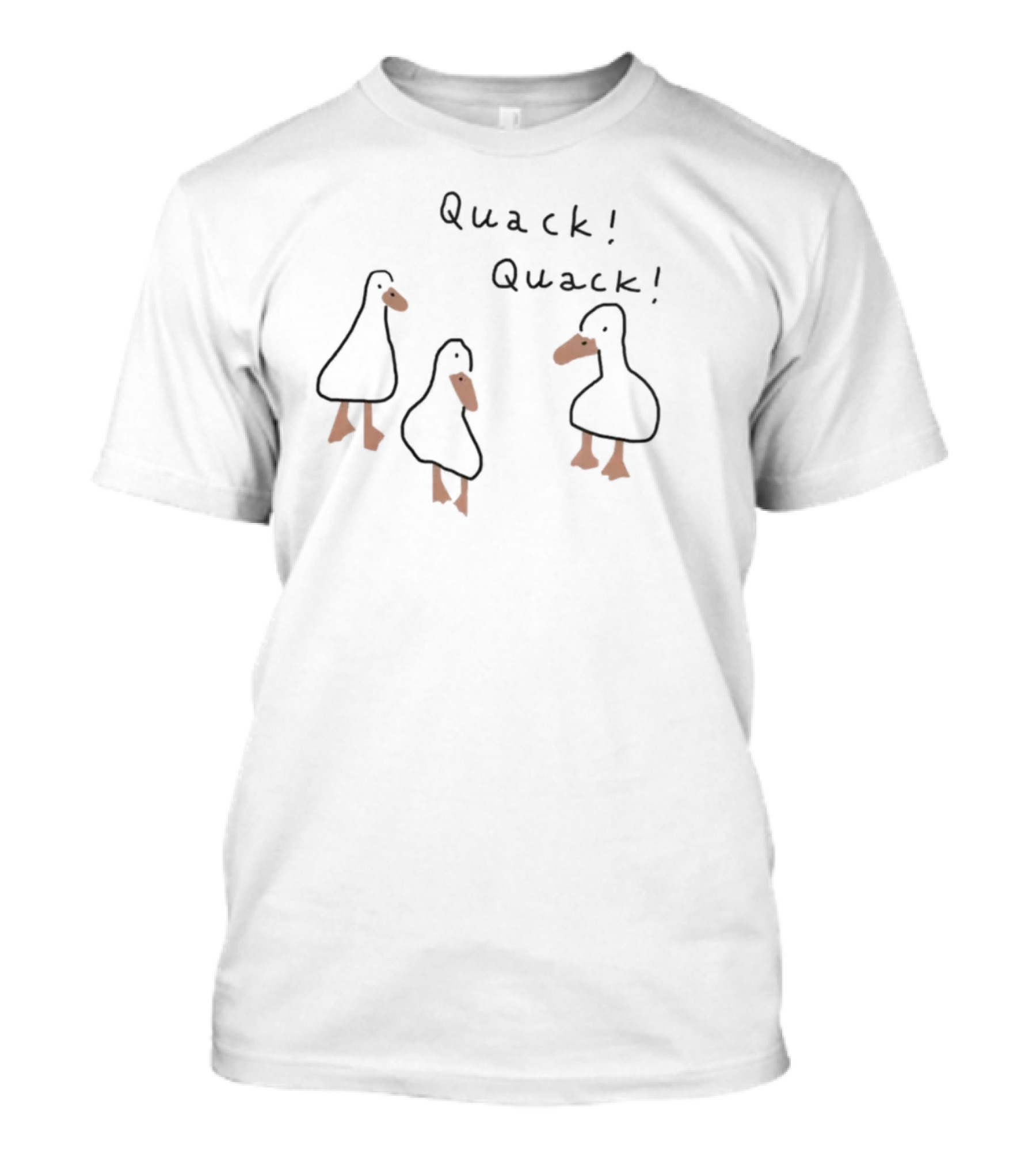 Quack Quack Quack Duck Trio T-Shirt