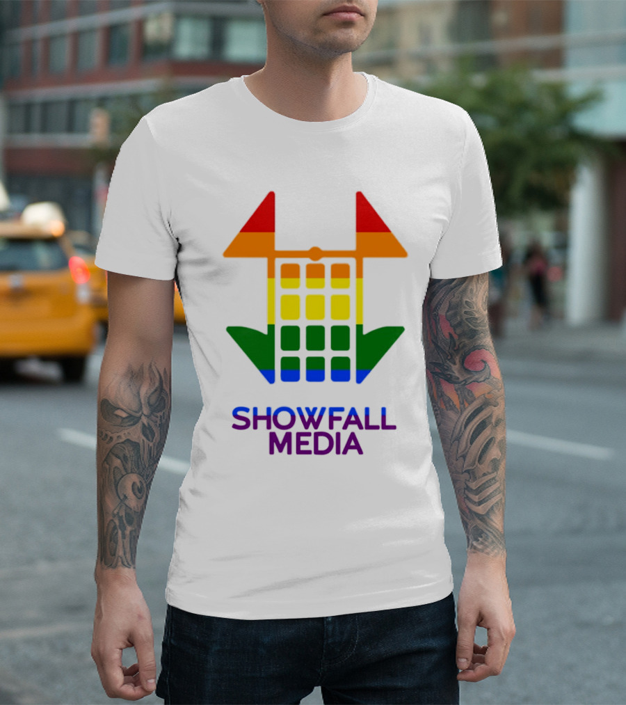 Bioloveds Showfall Media Rainbow T-Shirt