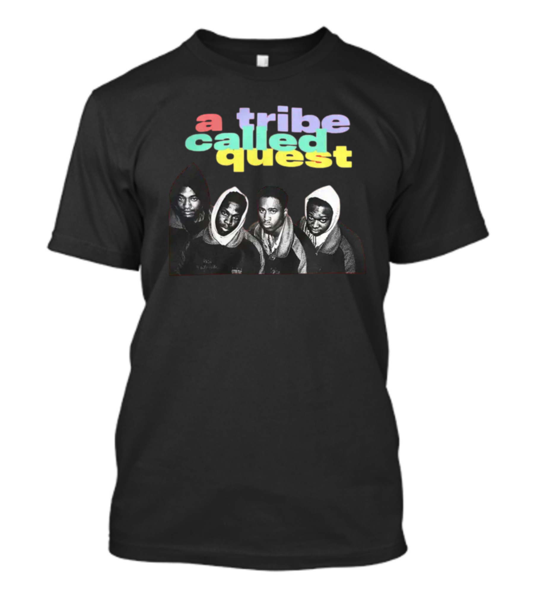 A Tribe Called Quest Members Iconic Hip Hop Group Image T-Shirt
