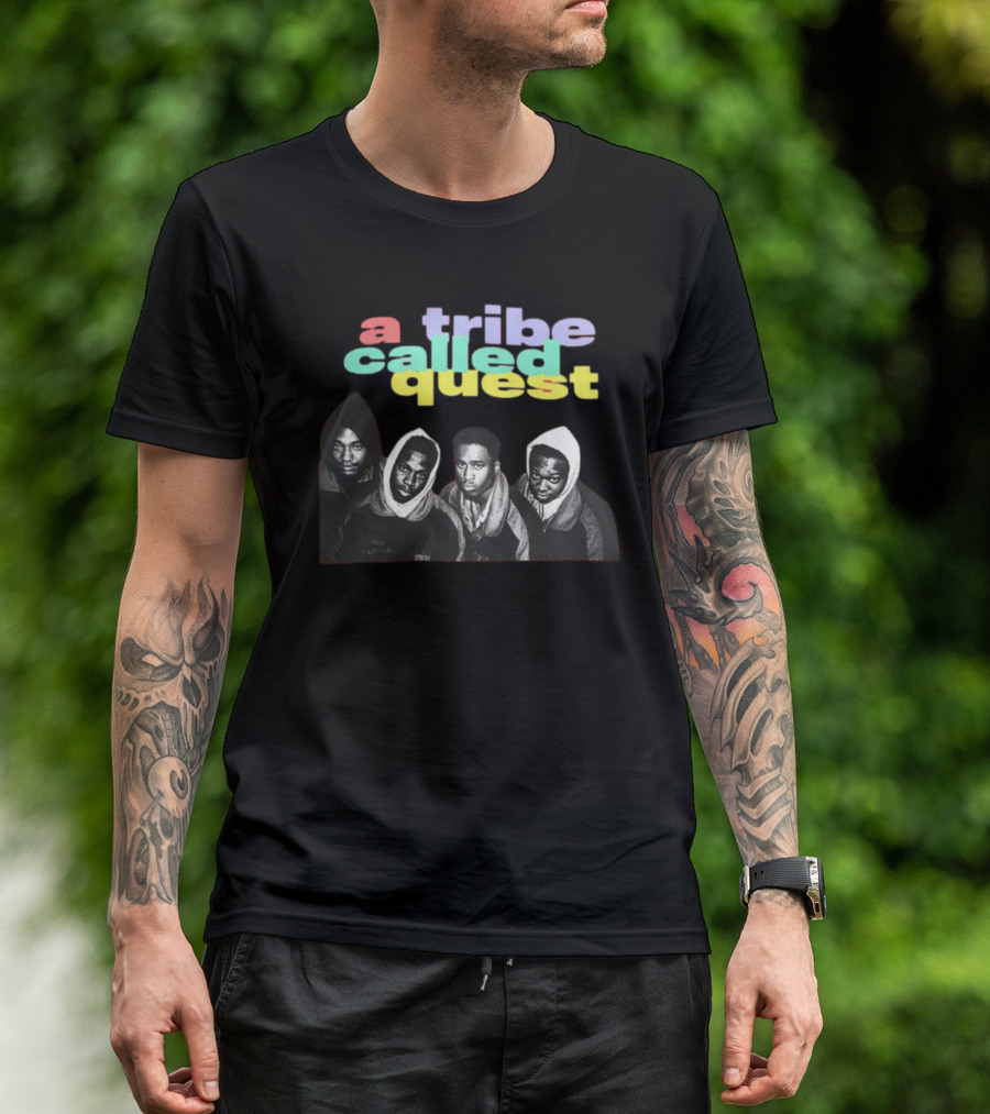 A Tribe Called Quest Members Iconic Hip Hop Group Image T-Shirt