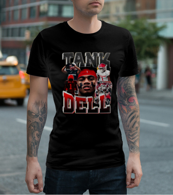 Bare Your Dreams With Tank Dell Football Action And Sports Spirit T-Shirt