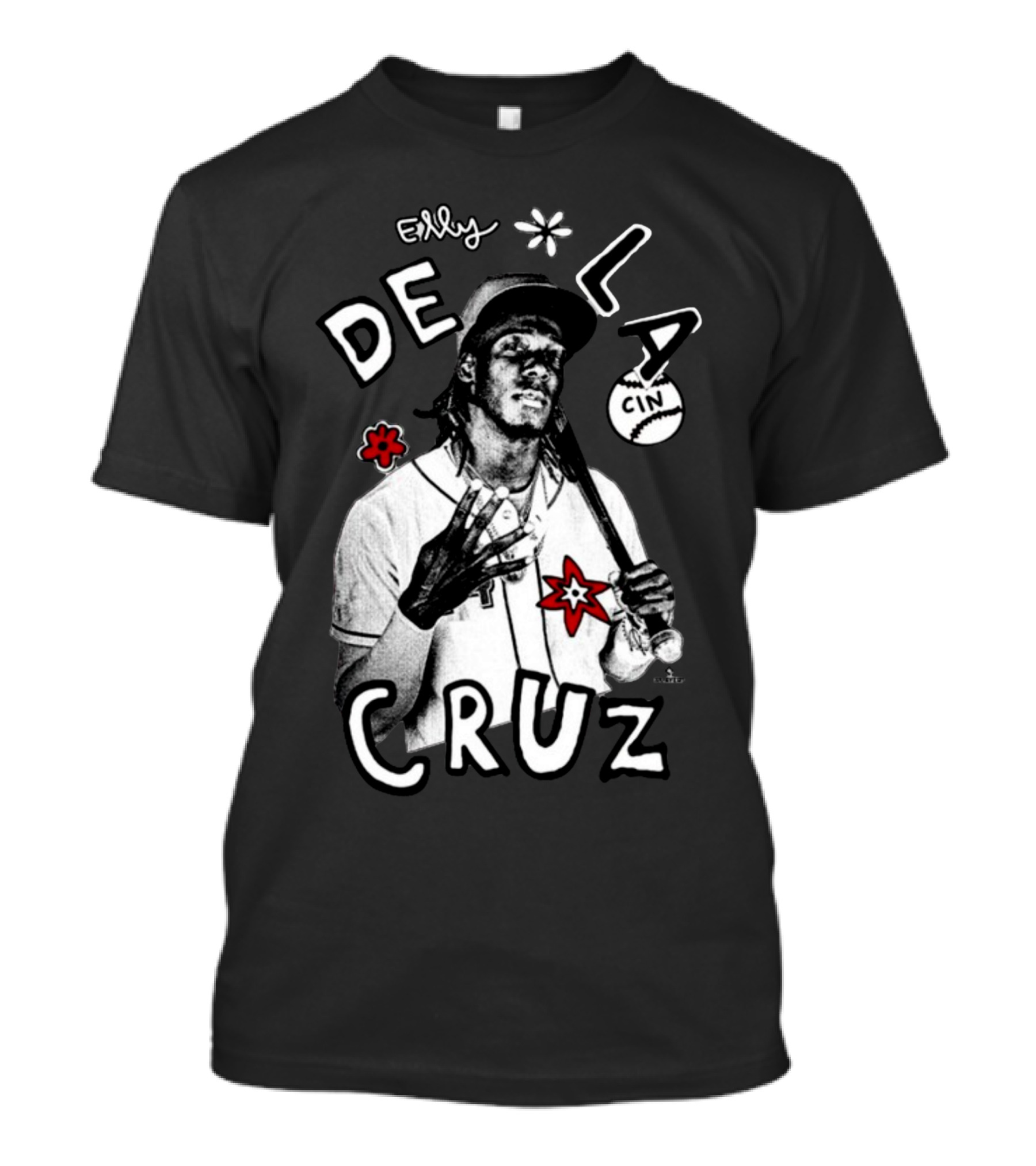 Elly De La Cruz Cincy Baseball Hand Sign Iconic T-Shirt