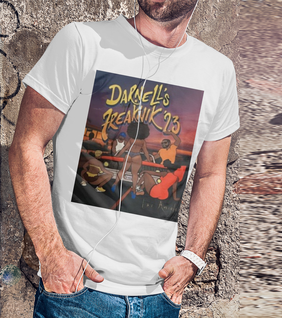 Darnell's Freaknik '23 Los Angeles Retro Vibes And Urban T-Shirt