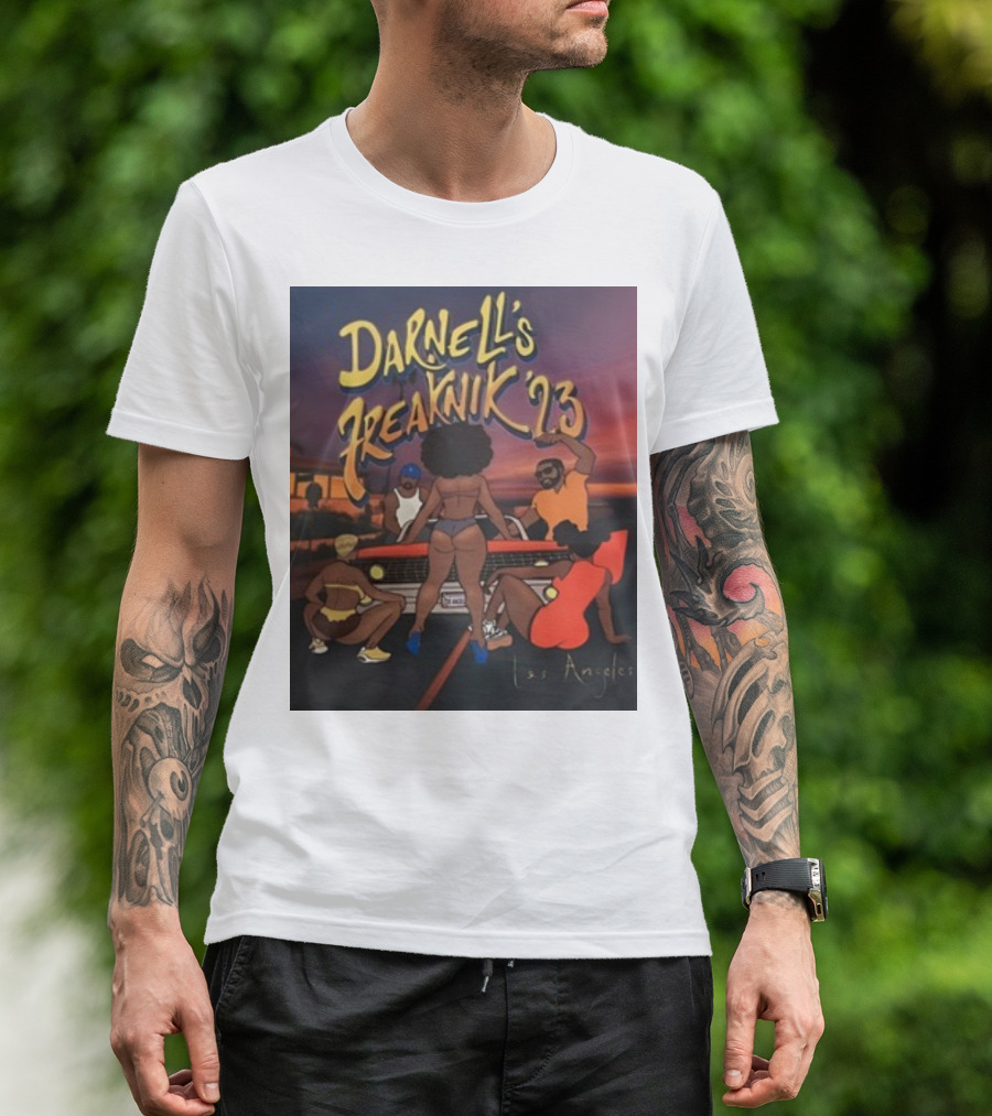 Darnell's Freaknik '23 Los Angeles Retro Vibes And Urban T-Shirt