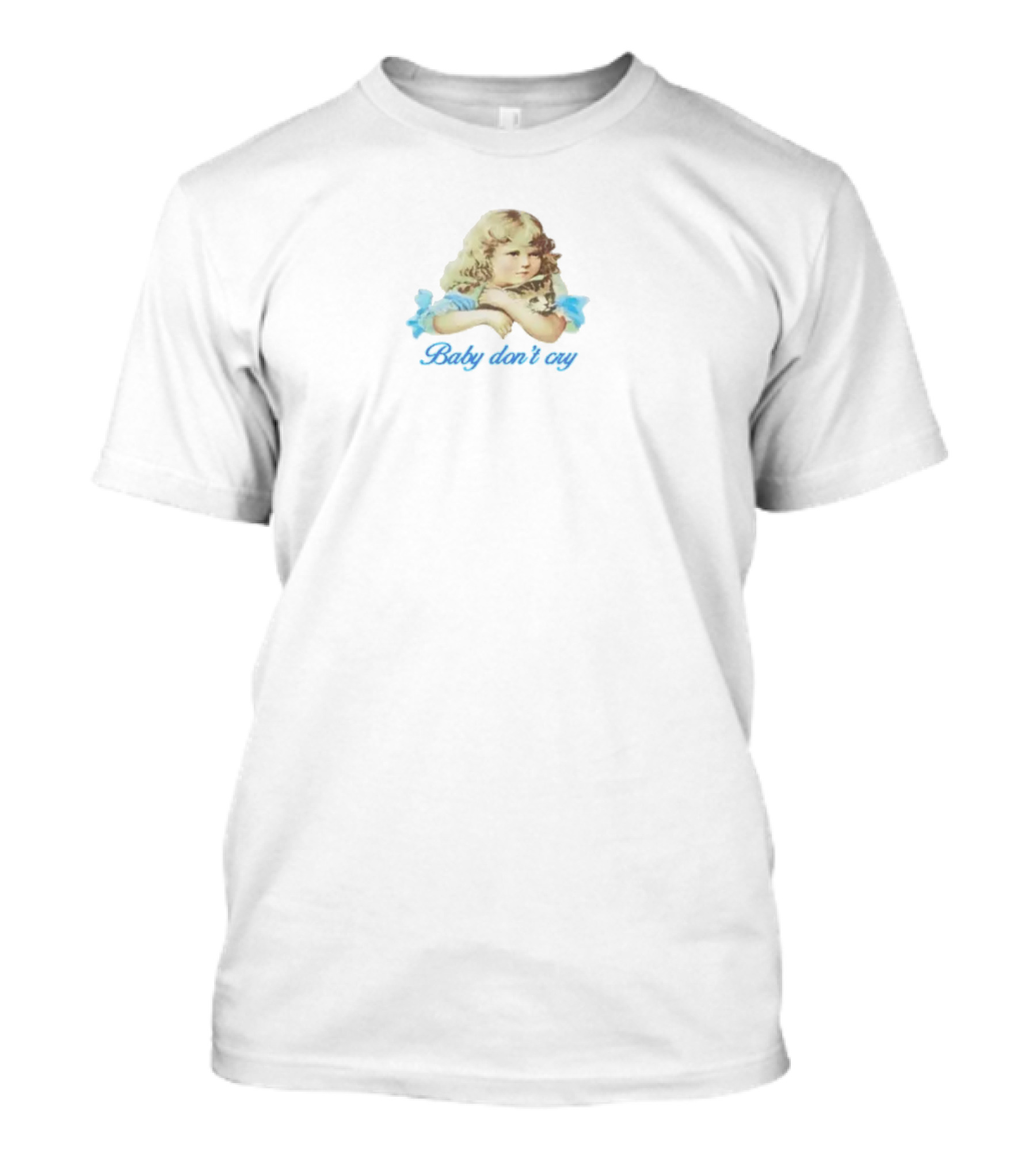 Baby Don't Cry Vintage Angel T-Shirt