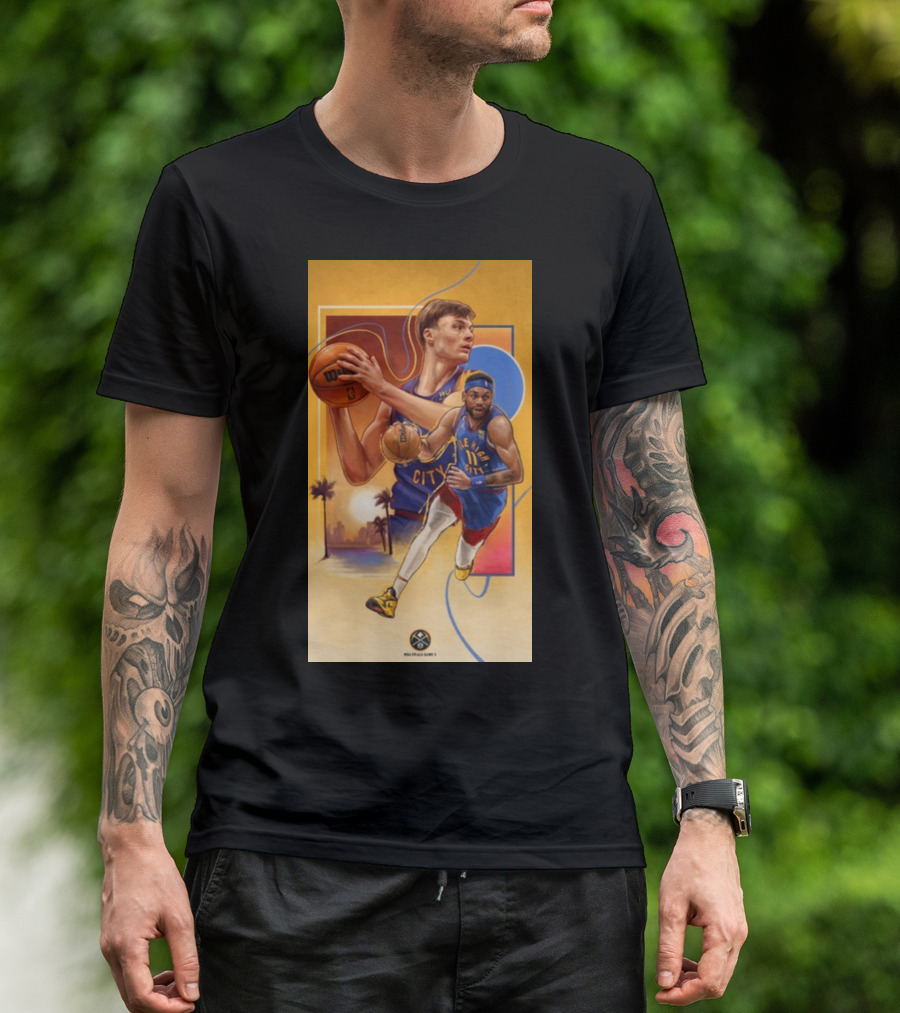 Denver Nuggets Bruce And Christian City Edition Basketball T-Shirt