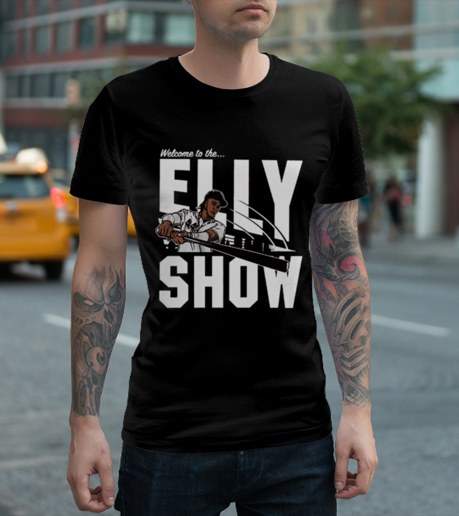Welcome to the Elly Show Baseball Swing Power T-Shirt