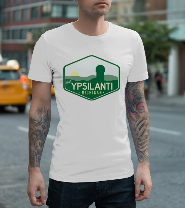 Visit Ypsilanti Michigan Scenic Landscape T-Shirt