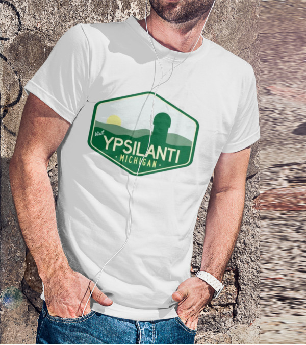 Visit Ypsilanti Michigan Scenic Landscape T-Shirt