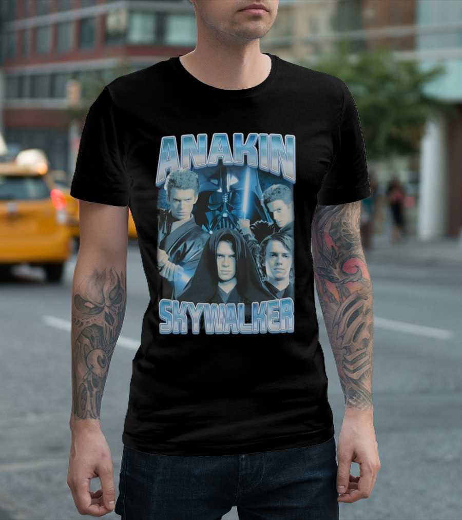 Anakin Skywalker Darth Vader Collage Hottopic T-Shirt