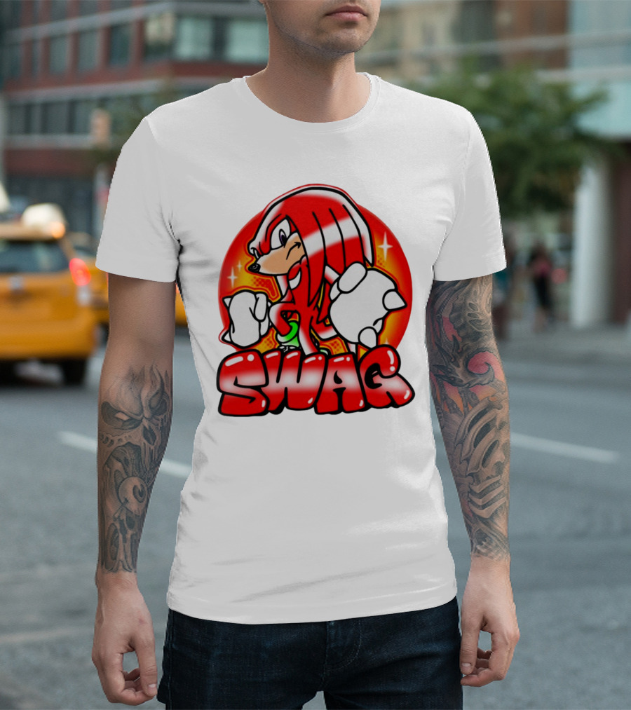 Mamono World Swaggles SWAG Red Character Power T-Shirt