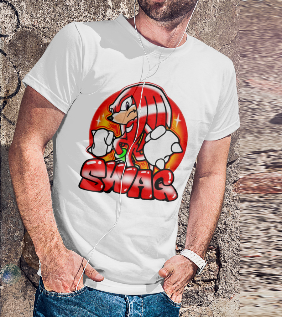 Mamono World Swaggles SWAG Red Character Power T-Shirt