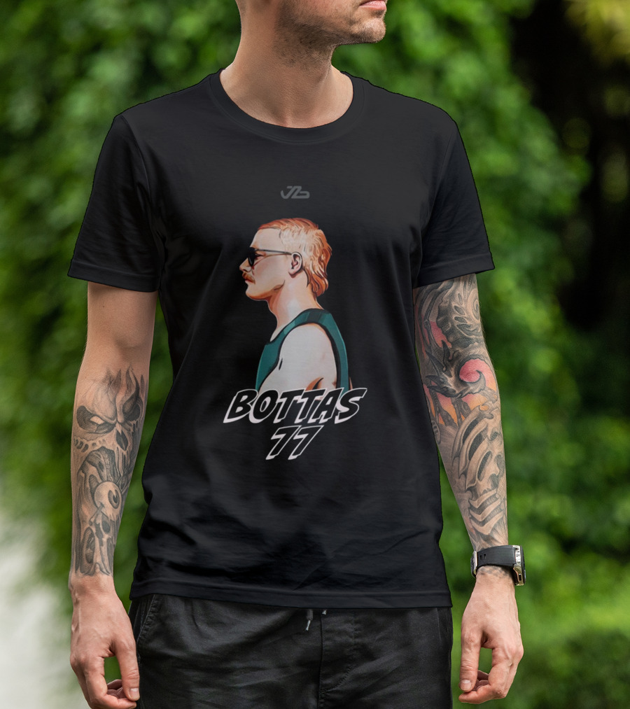 Bottas 77 JB The Mullet Valtteri Bottas T-Shirt
