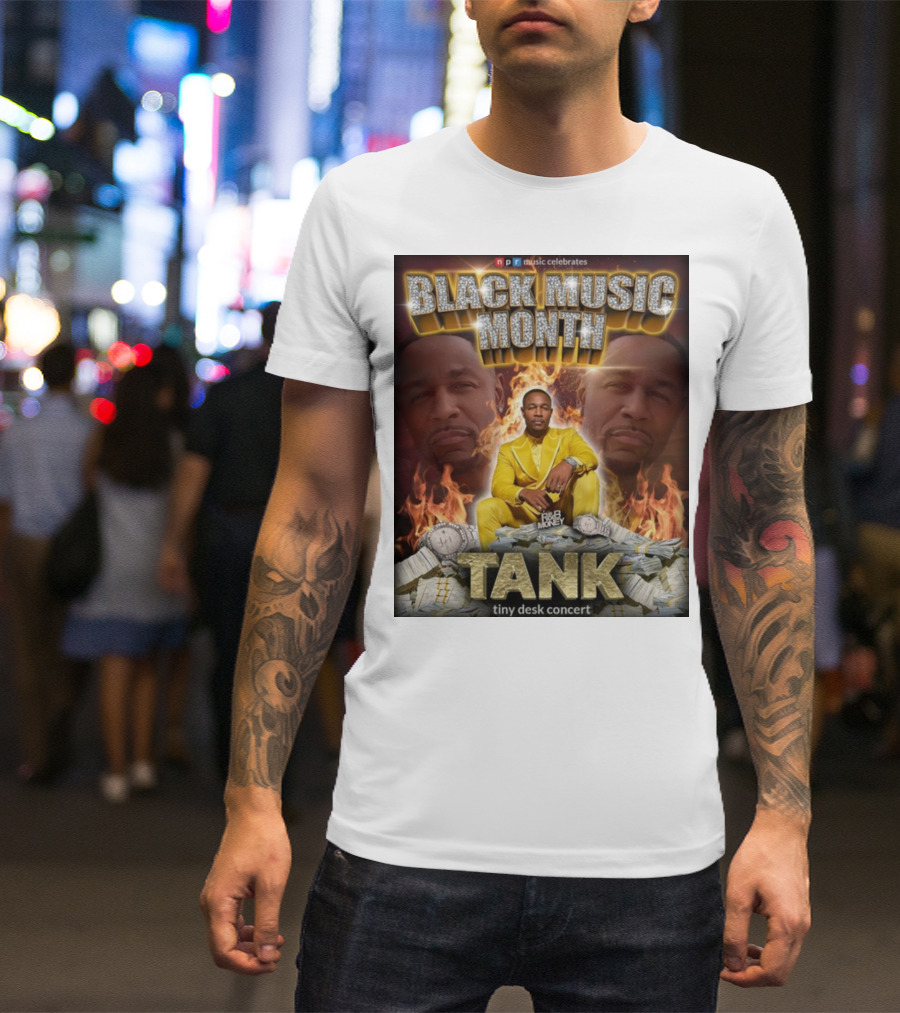 Black Music Month Tank Tiny Desk Concert NPR Music Celebrates T-Shirt