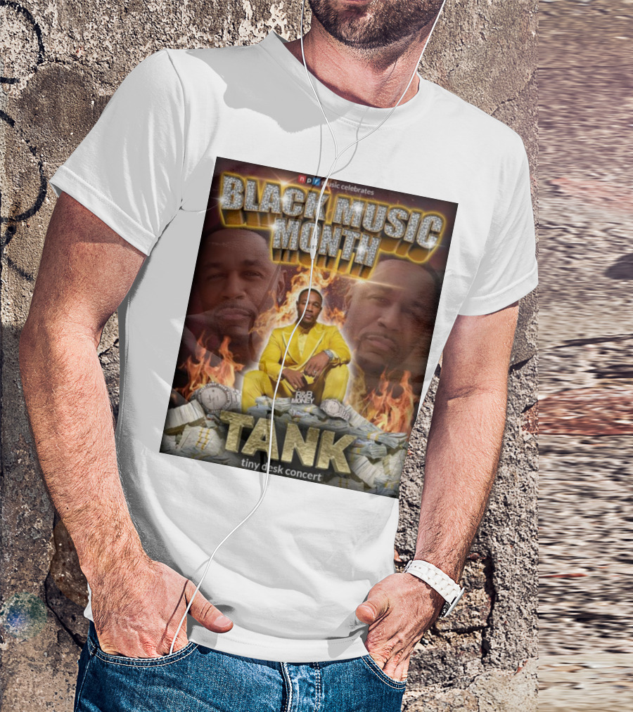 Black Music Month Tank Tiny Desk Concert NPR Music Celebrates T-Shirt