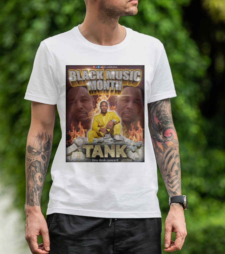 Black Music Month Tank Tiny Desk Concert NPR Music Celebrates T-Shirt