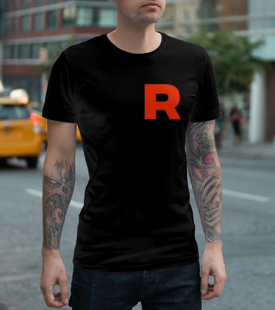 Team Rocket Red R Emblem T-Shirt