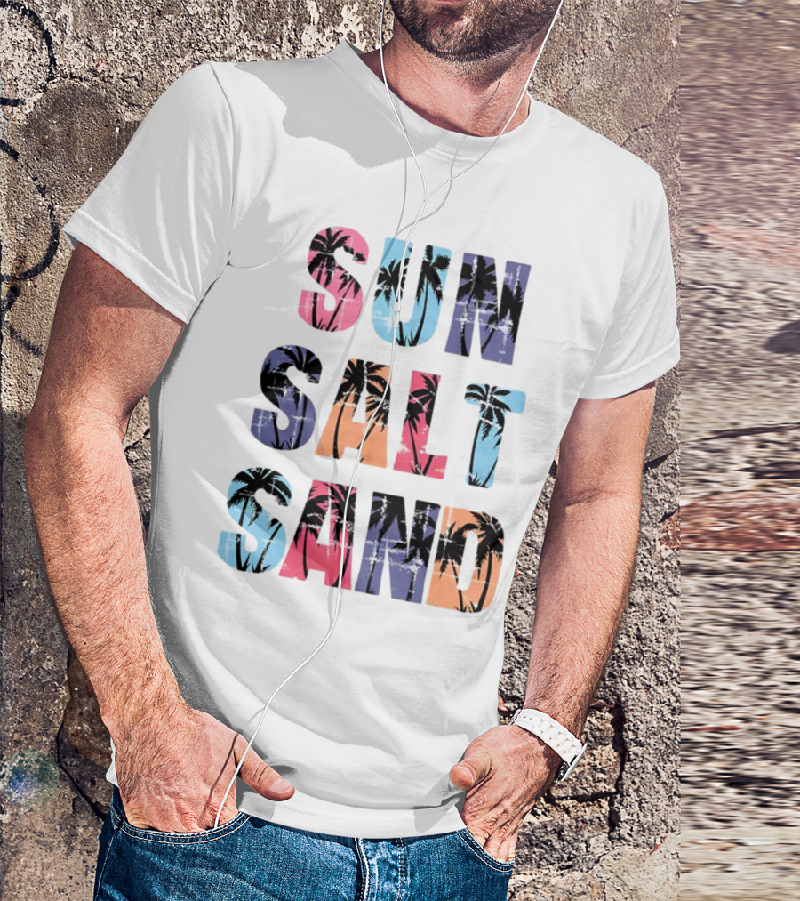Sun Salt Sand Seven Rock Life Free T-Shirt