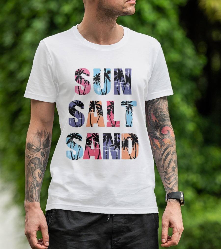 Sun Salt Sand Seven Rock Life Free T-Shirt