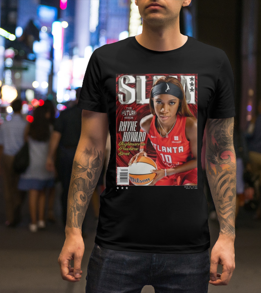 SLAM Cover The Future Issue Rhyne Howard Atlanta Highflier On Peachtree Street 244 T-Shirt