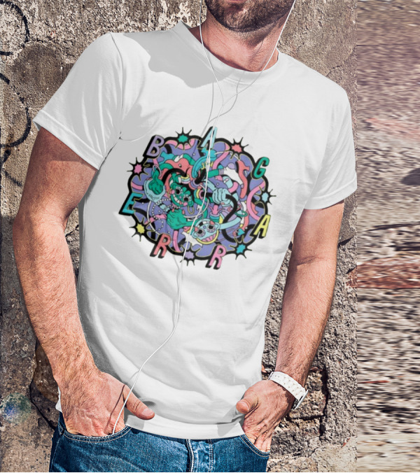 Gonia Bagarre Psychedelic Vibrant Creature T-Shirt