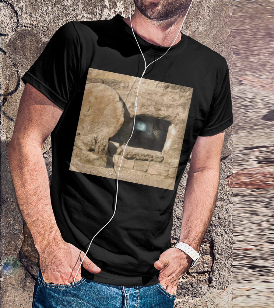 Reboot Van Cave With Stone Doorway And Tech Screen T-Shirt