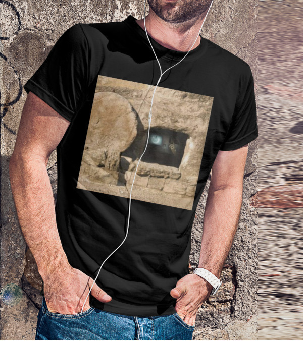 Reboot Van Cave With Stone Doorway And Tech Screen T-Shirt