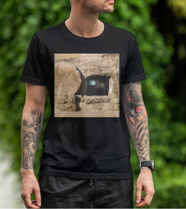 Reboot Van Cave With Stone Doorway And Tech Screen T-Shirt